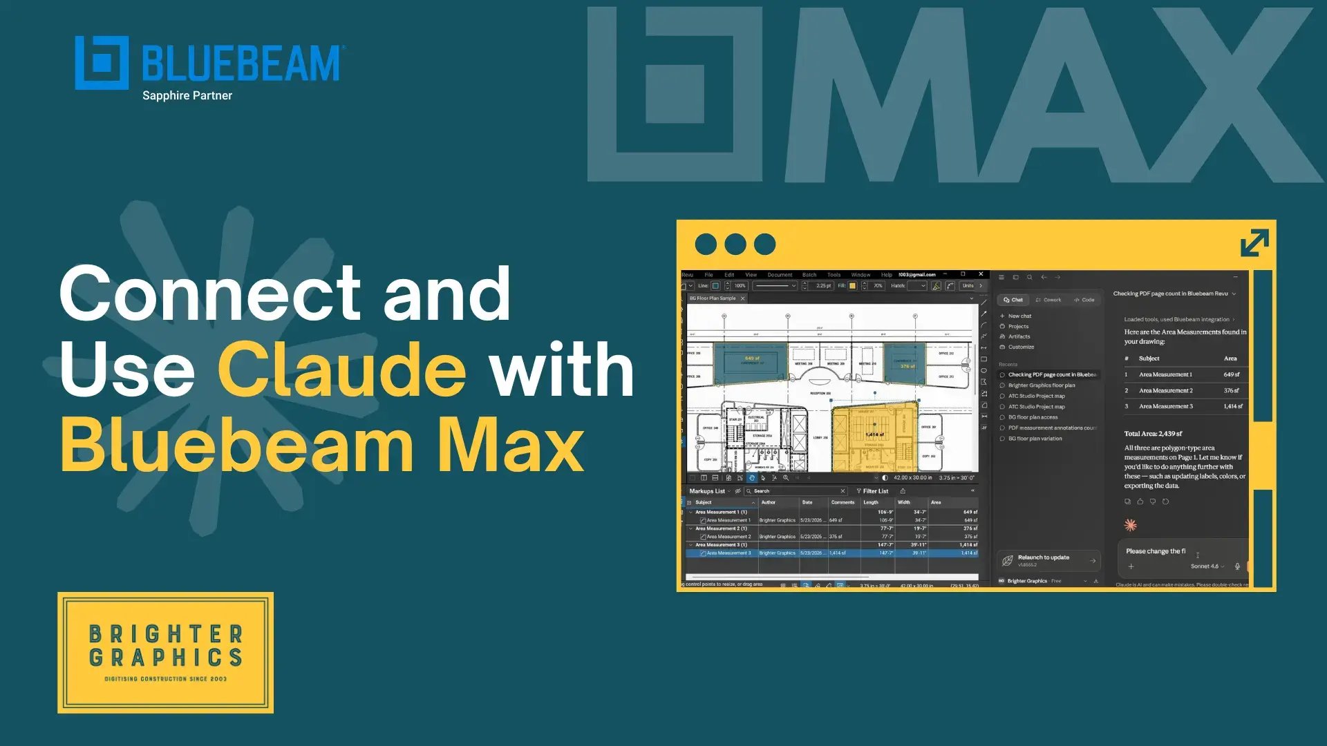 Bluebeam Max Claude
