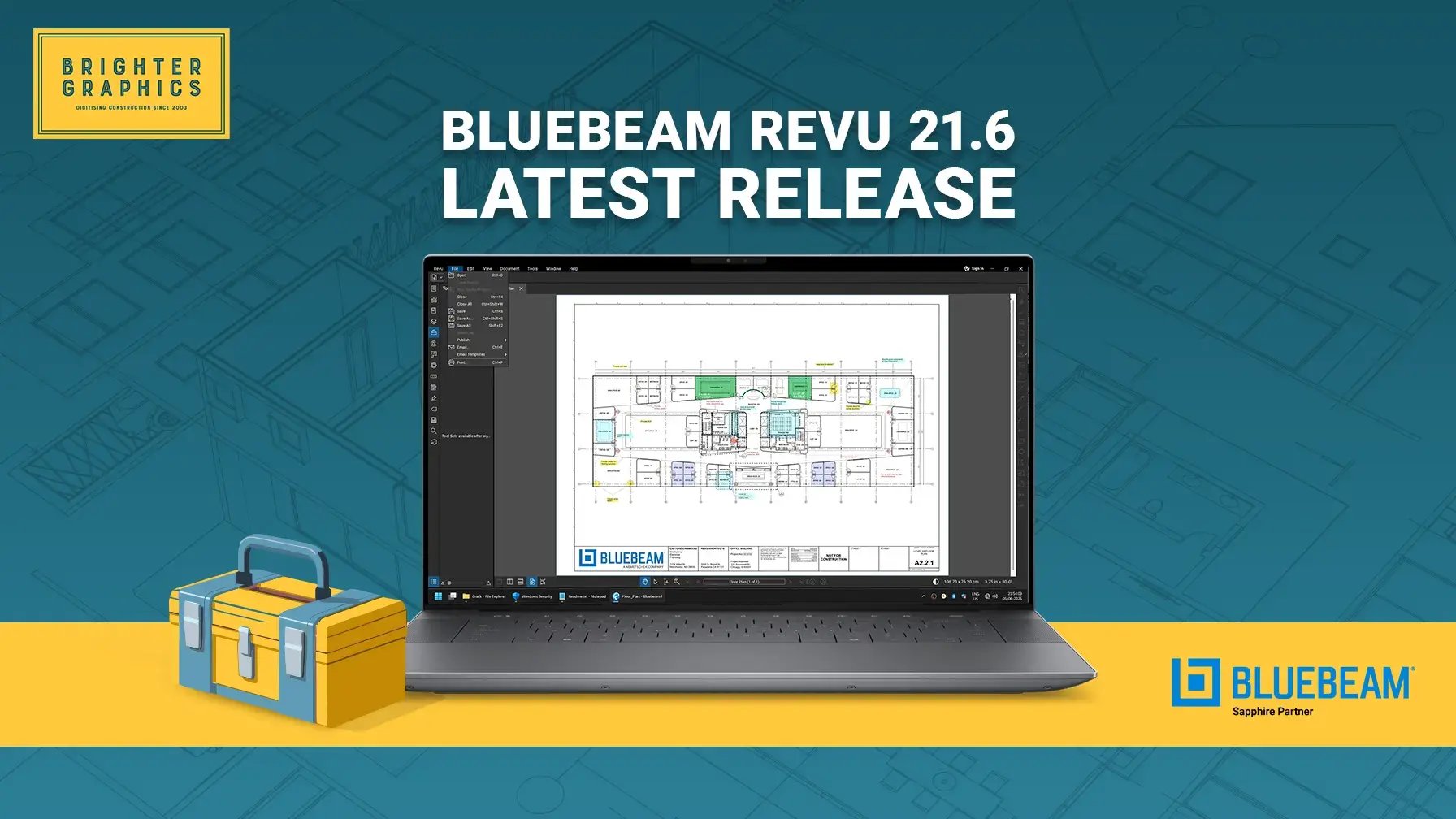 Bluebeam Release 21.6 - Feature Image (BG)