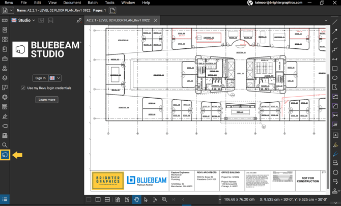 How to Use Studio in Bluebeam Revu-step-01