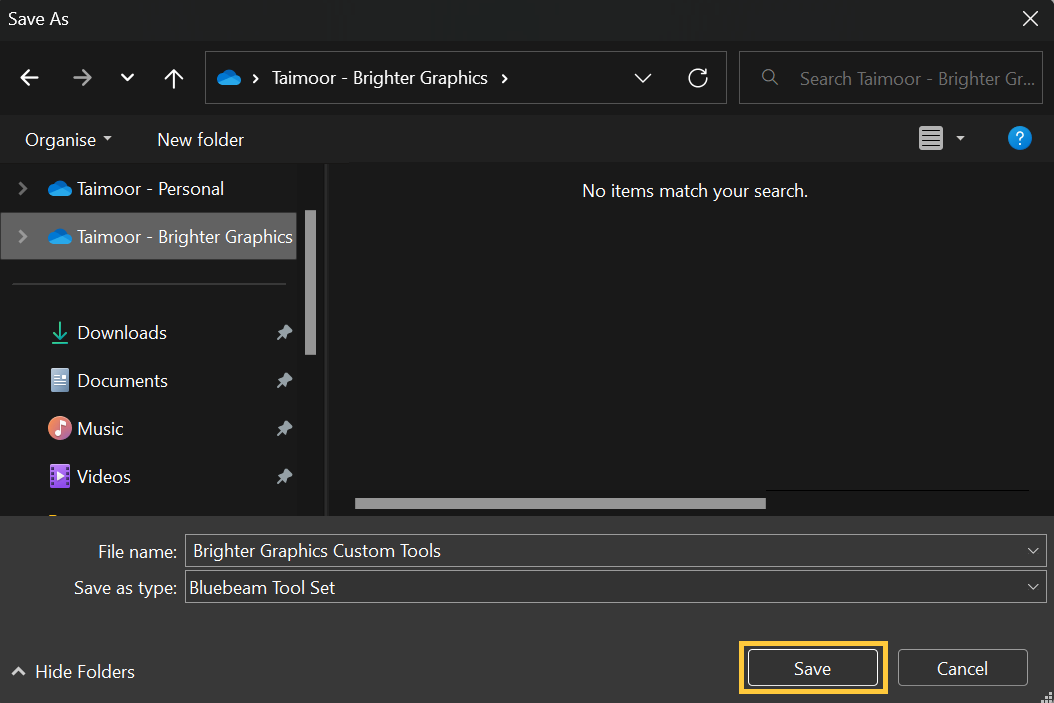 How to Create a Customised Tool Set in Bluebeam Brighter Graphics