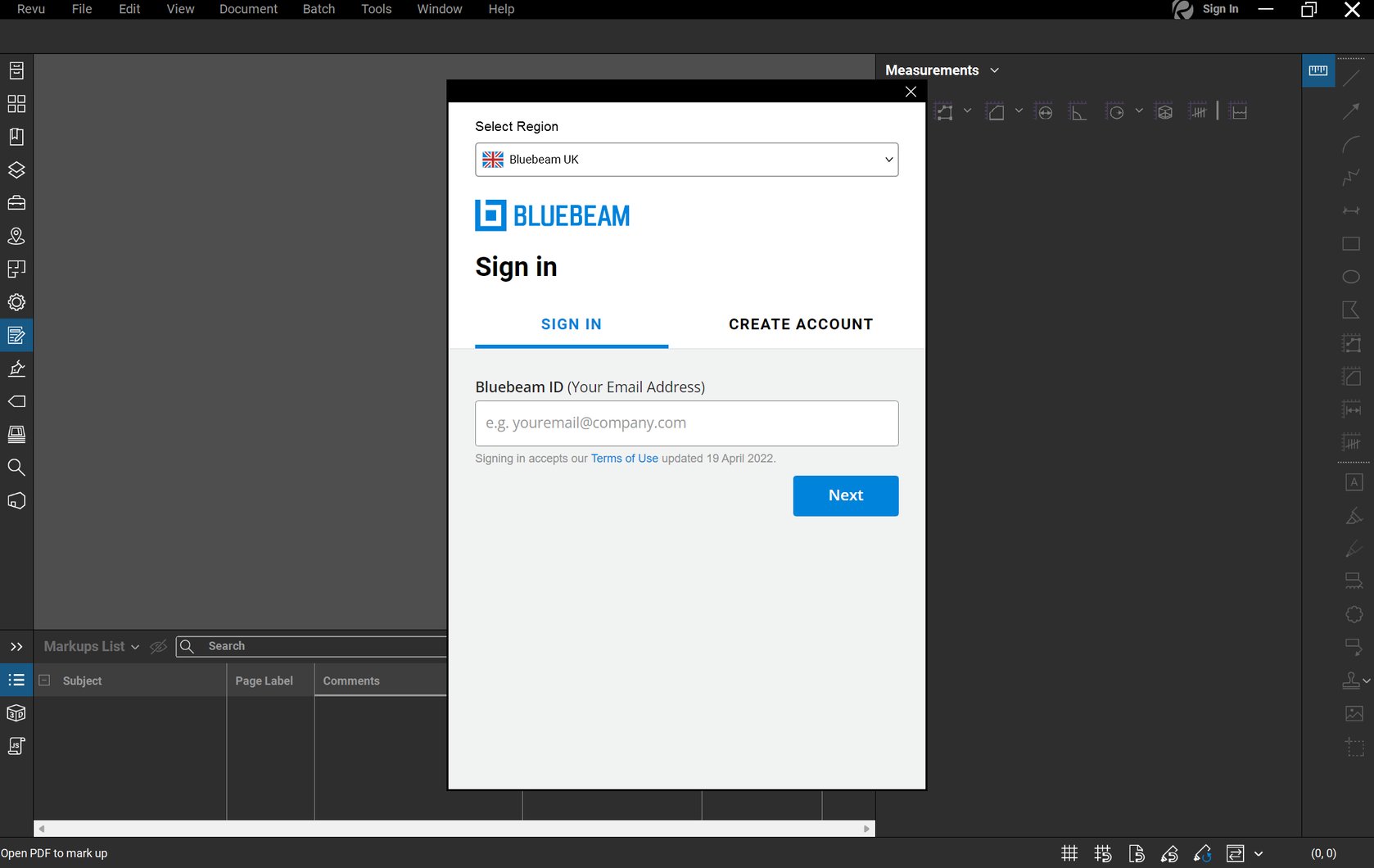 How to Create a New Bluebeam ID (BBID) Brighter Graphics