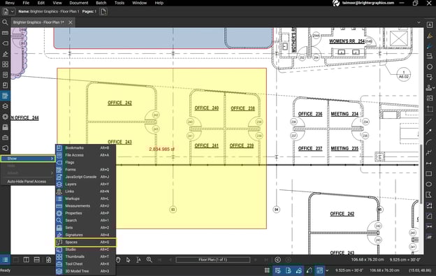 How-to-Create-and-Use-Spaces-in-Bluebeam-Revu