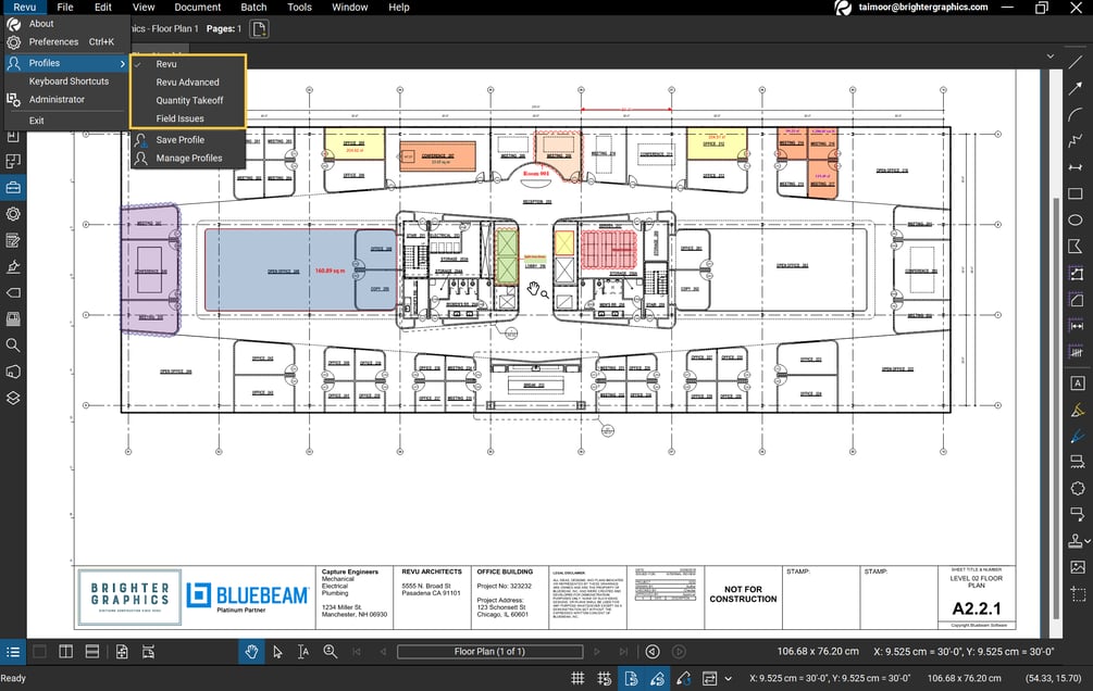 How to Use the Tool Chest in Bluebeam Revu 21