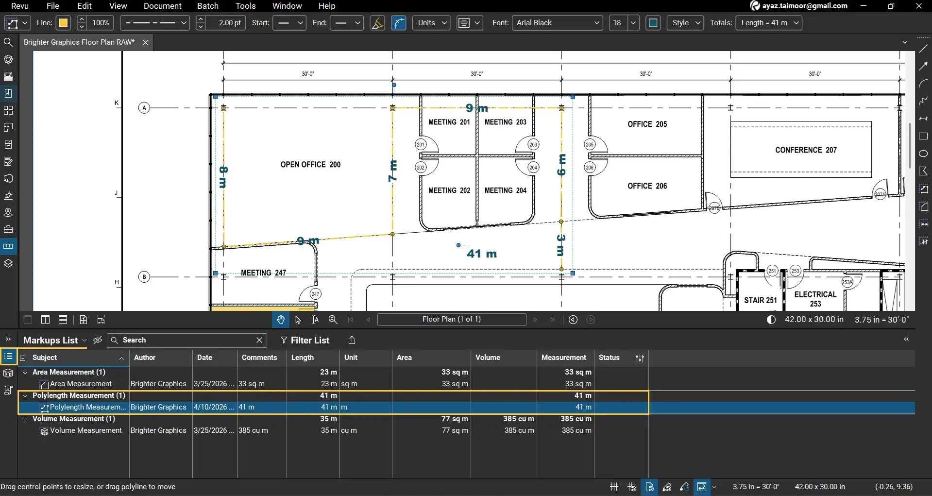 Polylength-Measurement-Tool-in-Bluebeam-Revu-08