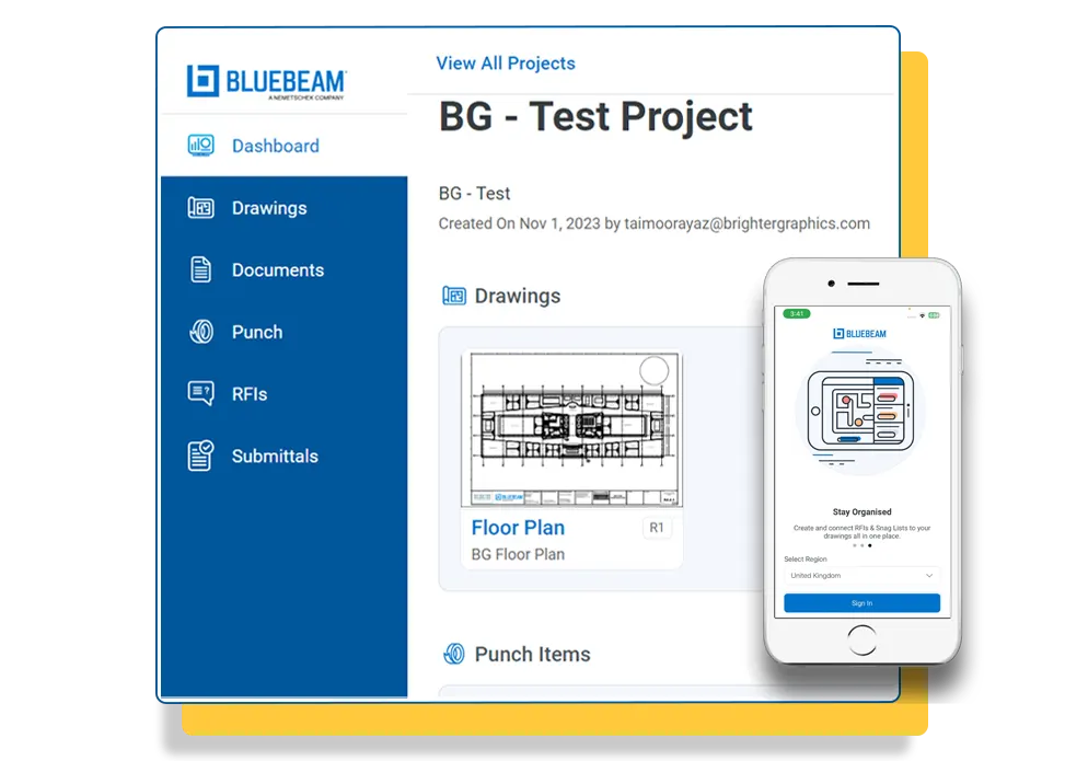 Manage Everything on Cloud with Bluebeam Revu