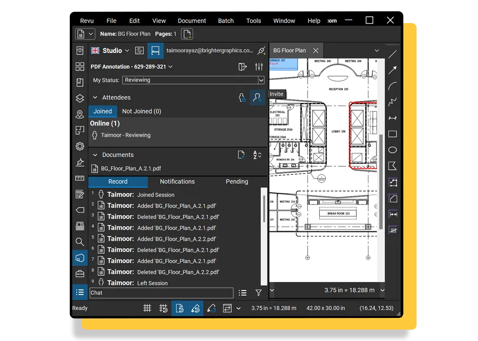 Mark Up on Live Documents, Brighter Graphics